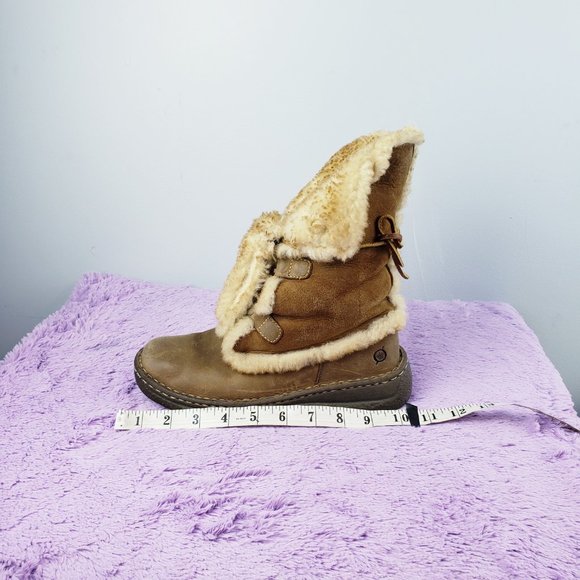 Extreme Snow boot, Sheepskin Waterproof Fur Lined Arctic Real Shearling Boot 7us - Picture 2 of 7